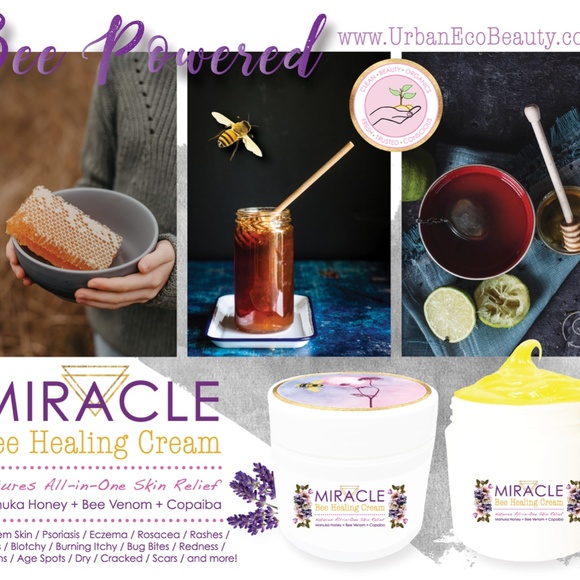 Miracle Bee Healing Rescue Cream / Problem Skin Fix / Manuka Treatment Cream - Picture 11 of 17